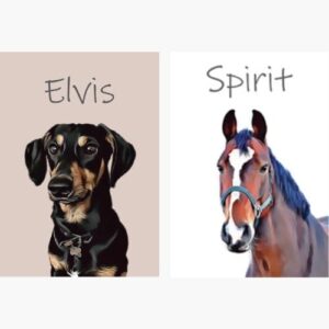 Personligt husdjursporträtt